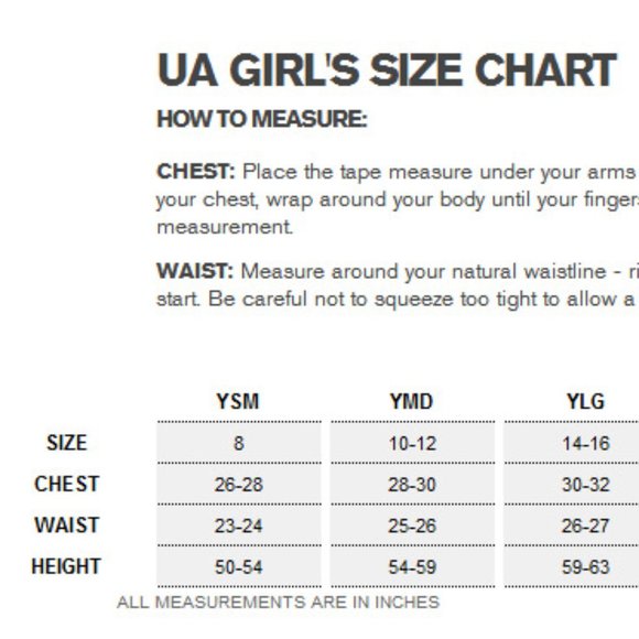 Under Armour Girls Shorts Size 8 YLG Red (*3)^ - Picture 6 of 6